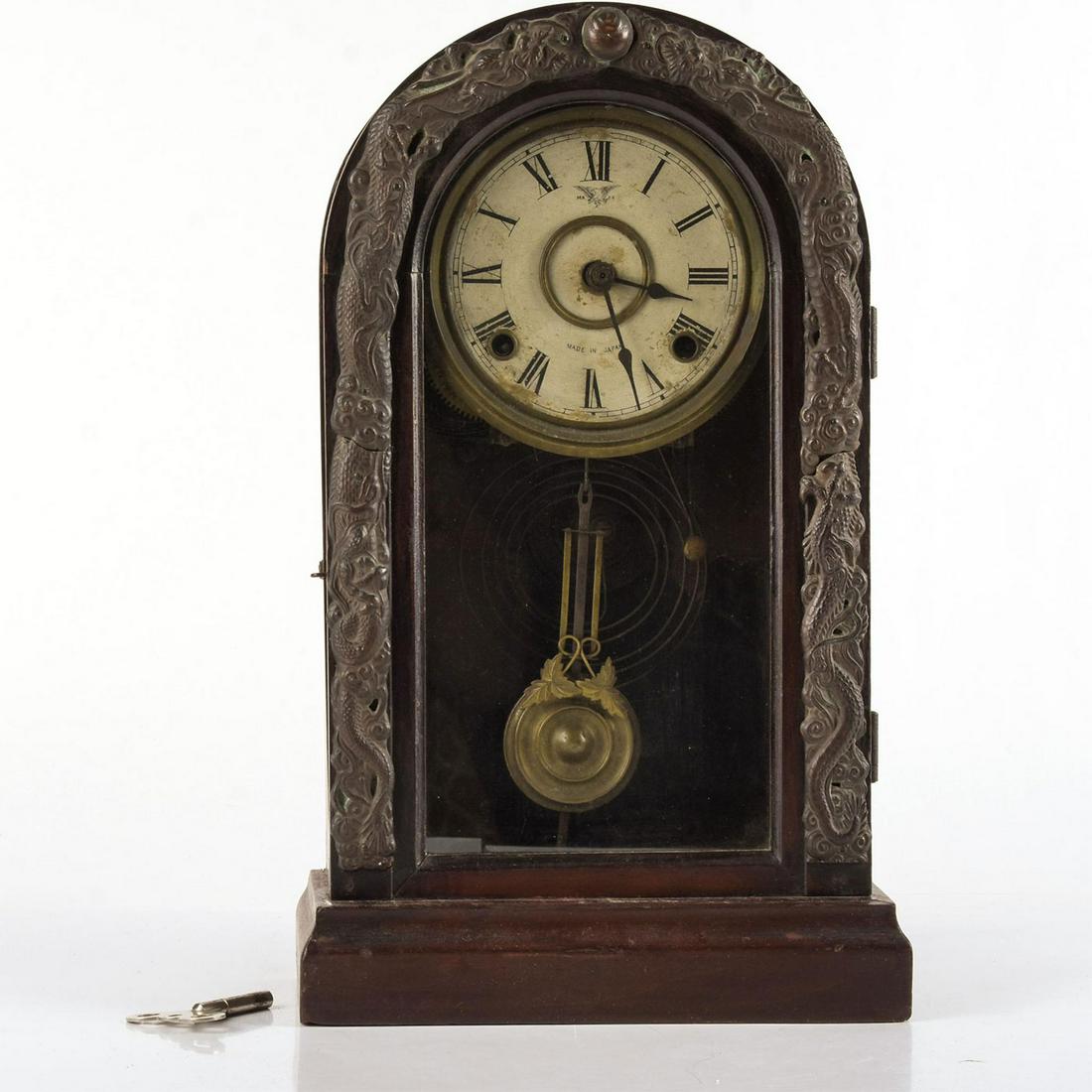 Antique Japanese Mantle Clock (1 of 5)