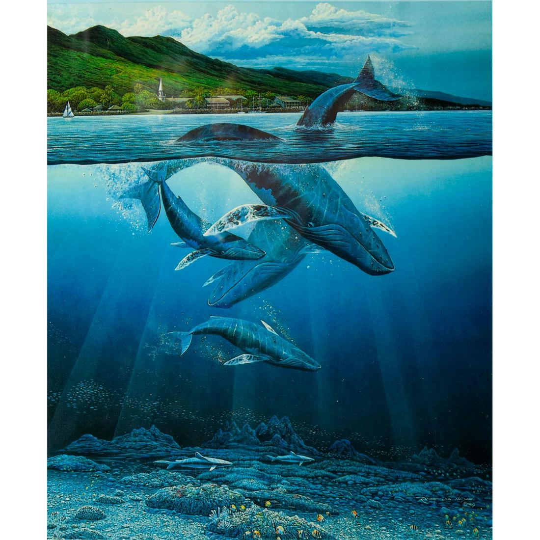 Robert Nelson (b. 1955) Lithograph, Extinction Is (1 of 4)