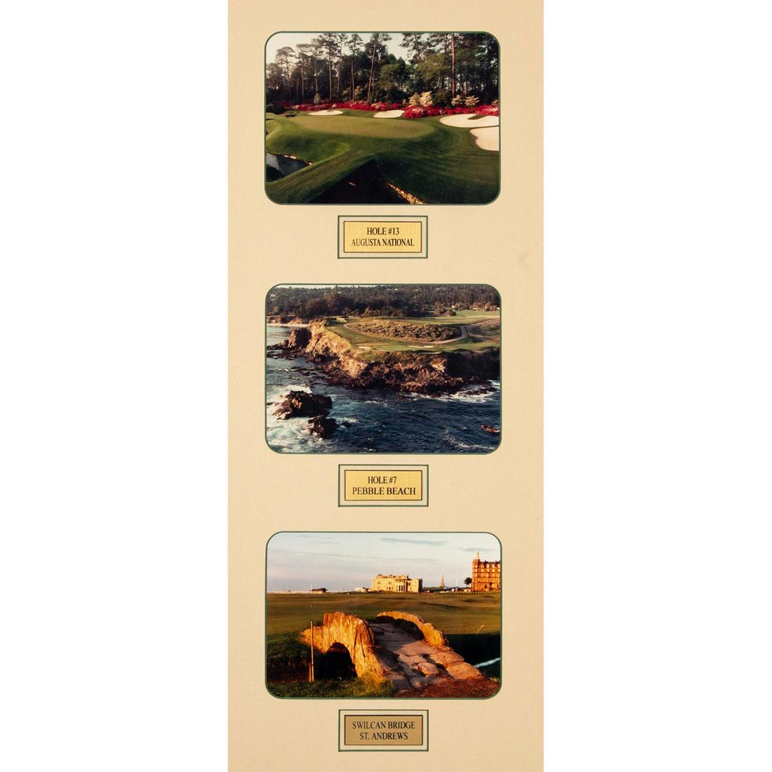 3 Photographs of Famous Golf Courses (1 of 5)