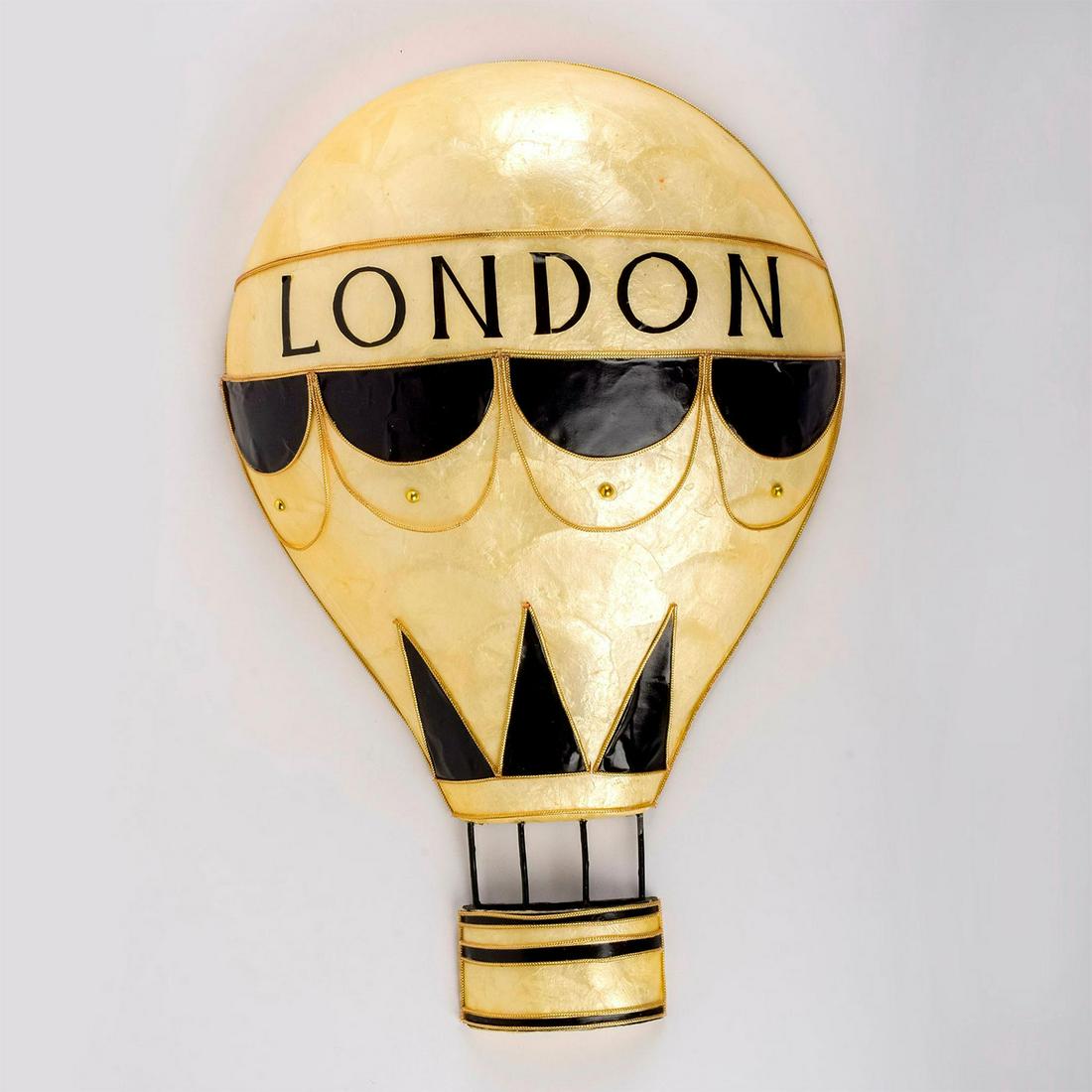 London Seashell, Hot Air Balloon Wall Dï¿½cor (1 of 3)