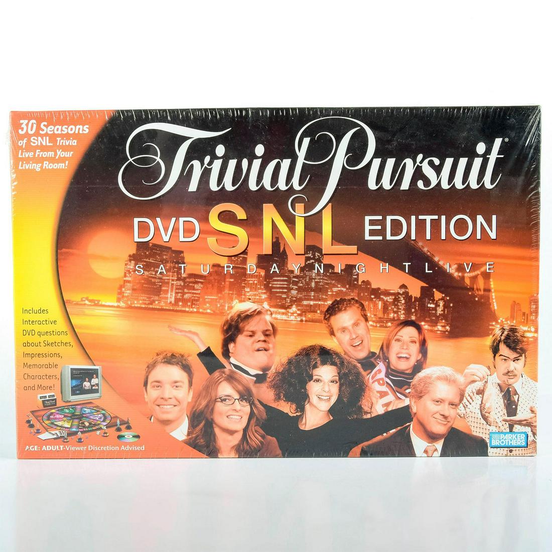 Parker Brothers Board Game, Trivial Pursuit SNL DVD (1 of 4)