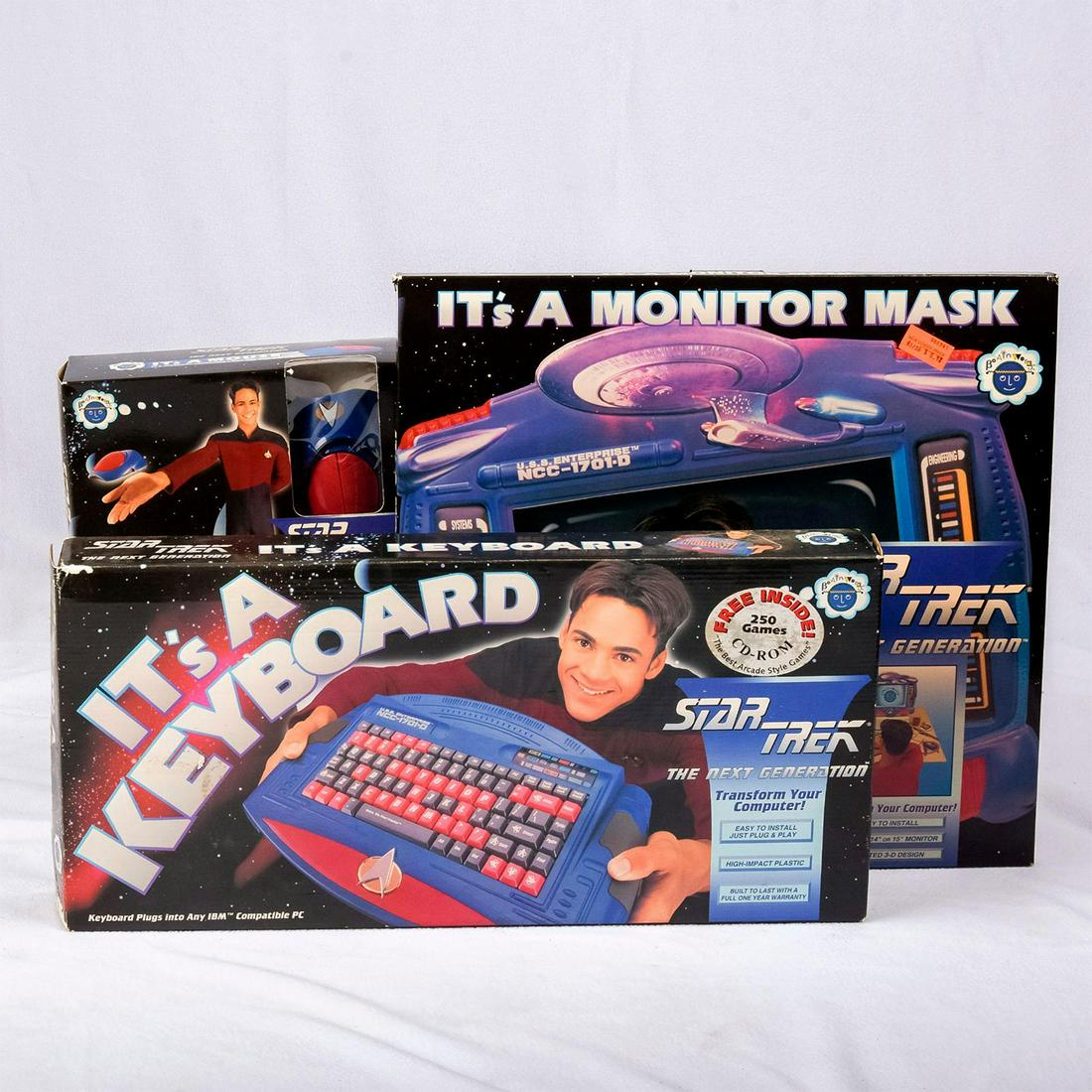 3 Piece Retro Star Trek Themed Keyboard, Mouse, Screen (1 of 4)