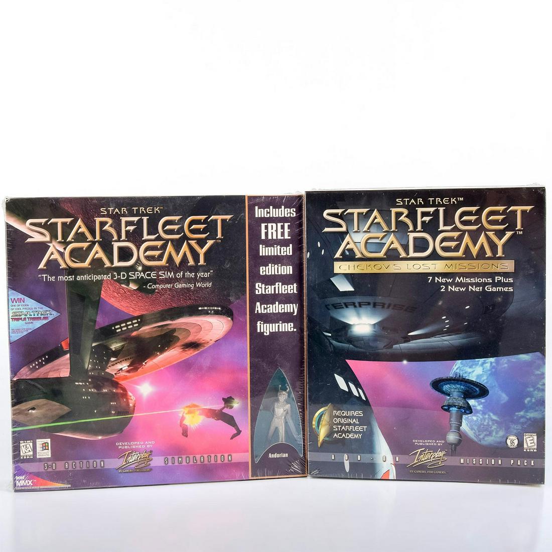2 Sealed Box Copies Starfleet Academy/Chekov's Lost (1 of 3)