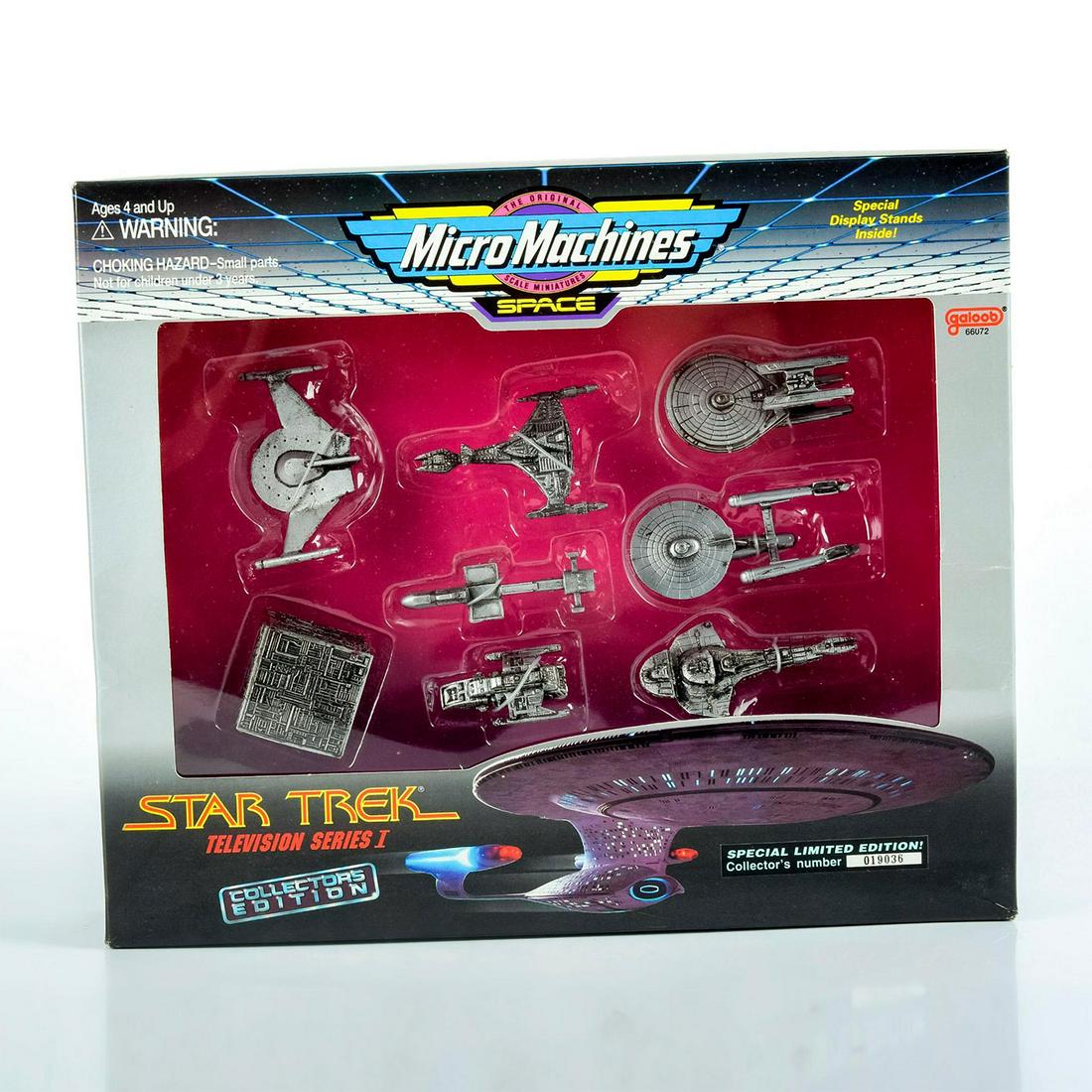Collectors Pack Of 8 Star Trek Micro Machines (1 of 4)