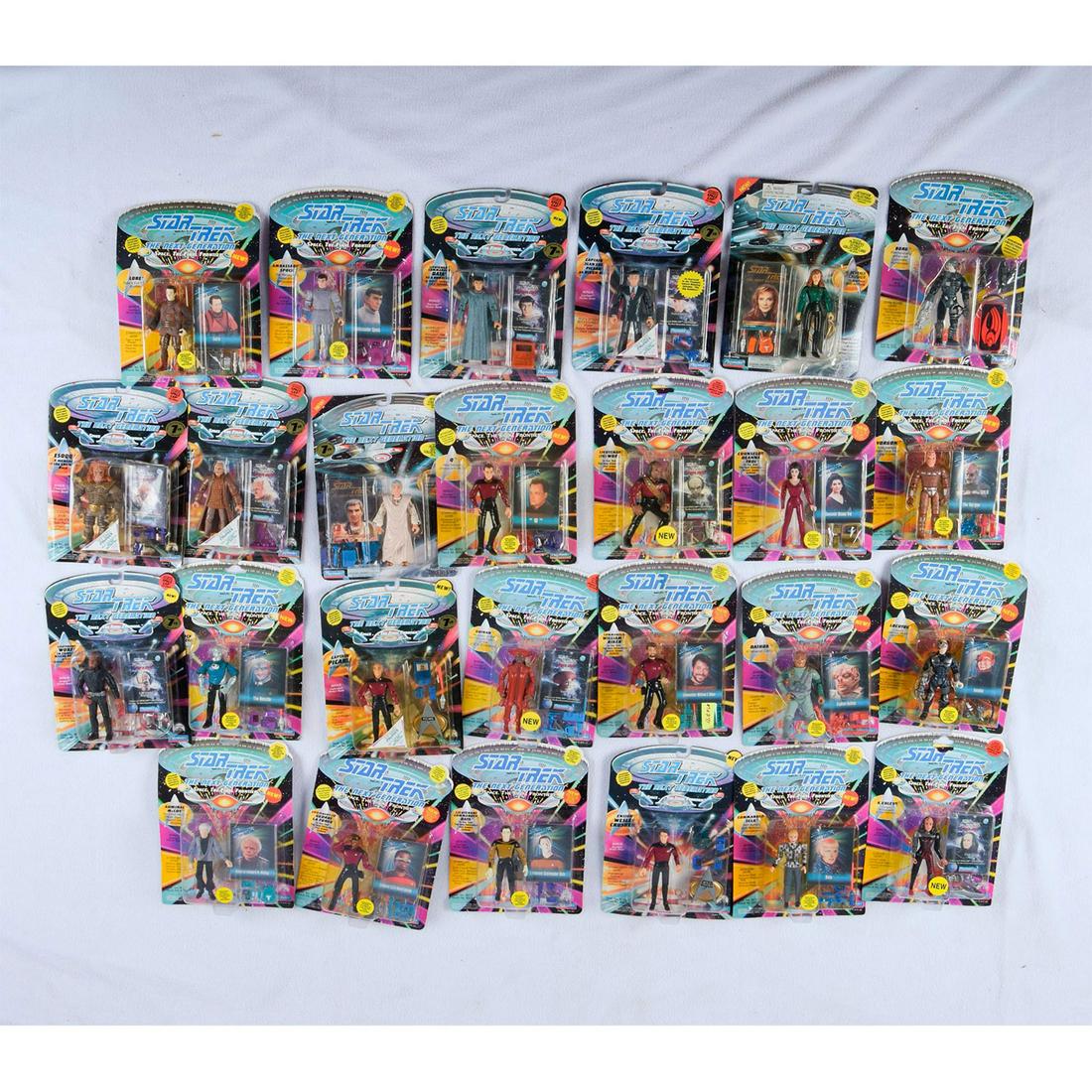 Set Of 26 Star Trek: TNG Action Figures (1 of 4)