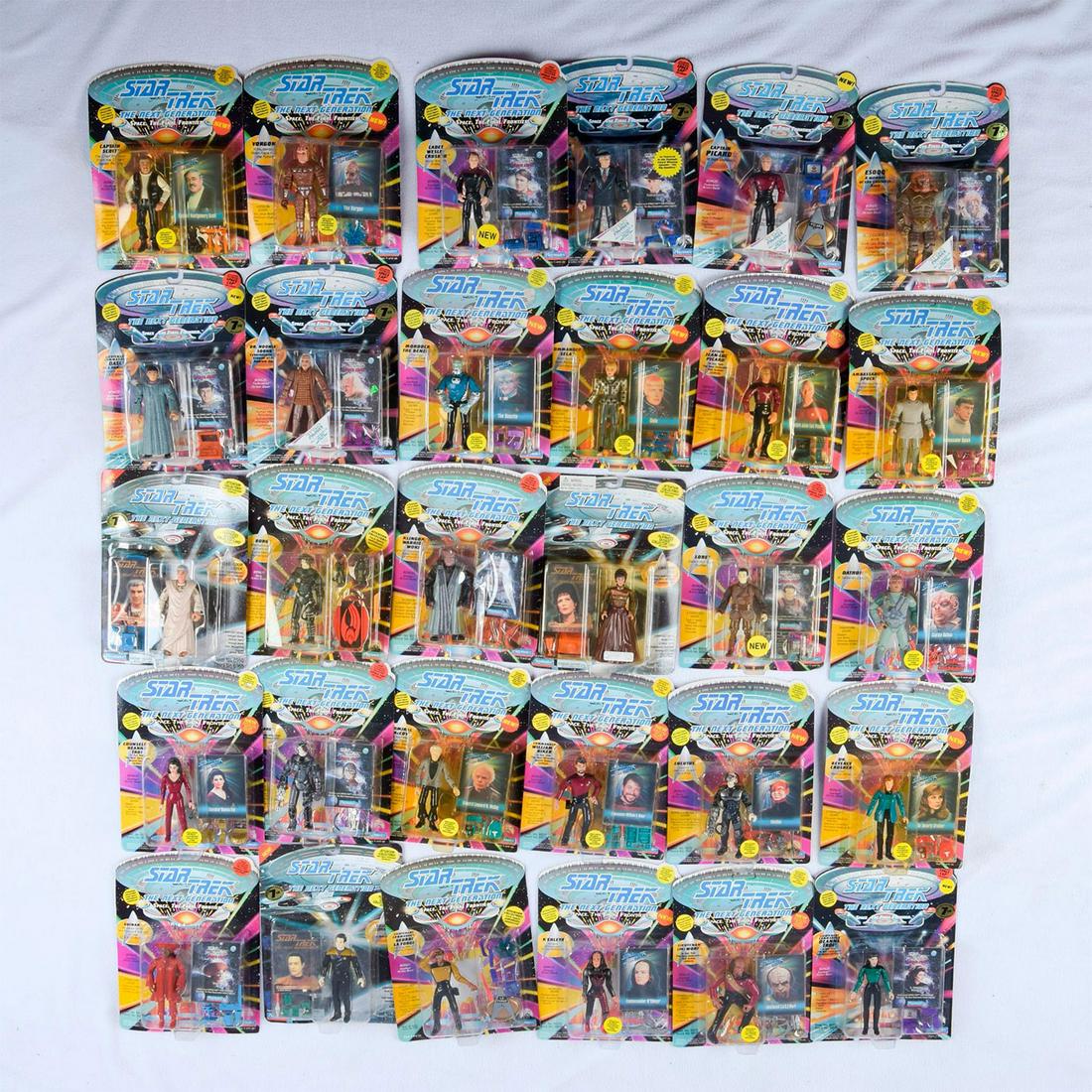 Set Of 30 Star Trek: TNG Action Figures (1 of 5)