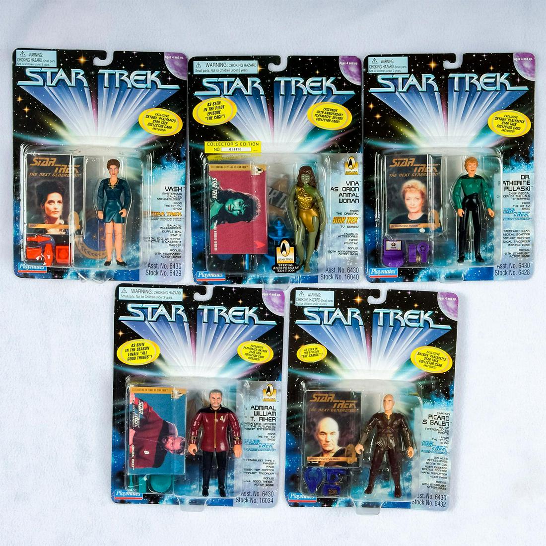 Set Of 5 Star Trek Action Figures (1 of 3)