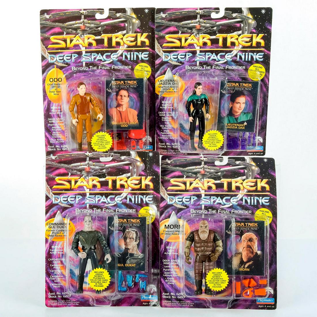 Star Trek DS9 Action Figures. Set Of 4 (1 of 3)