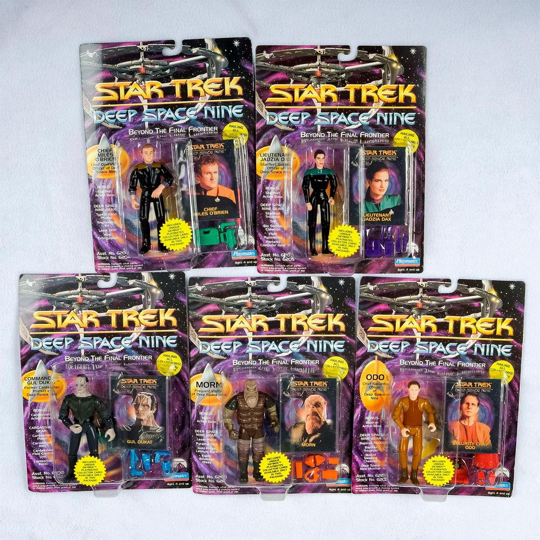 Star Trek DS9 Action Figures. Set Of 5 (1 of 3)