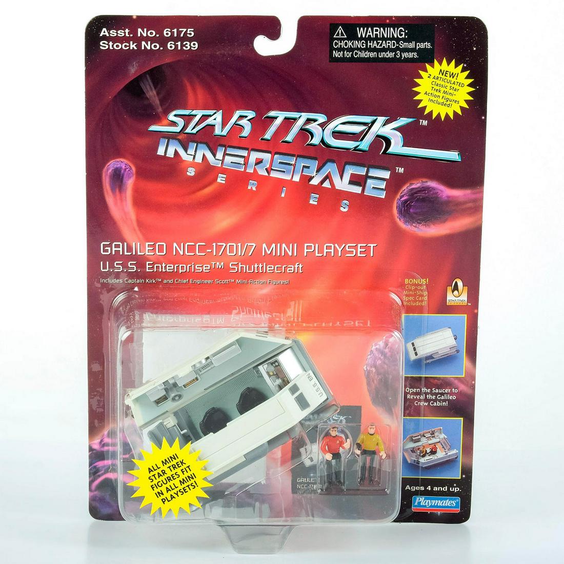 Star Trek Inner space Mini Playset With Action Figures (1 of 3)