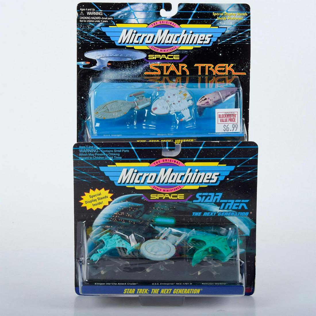 2 Packs Of Star Trek Micro Machines (1 of 3)