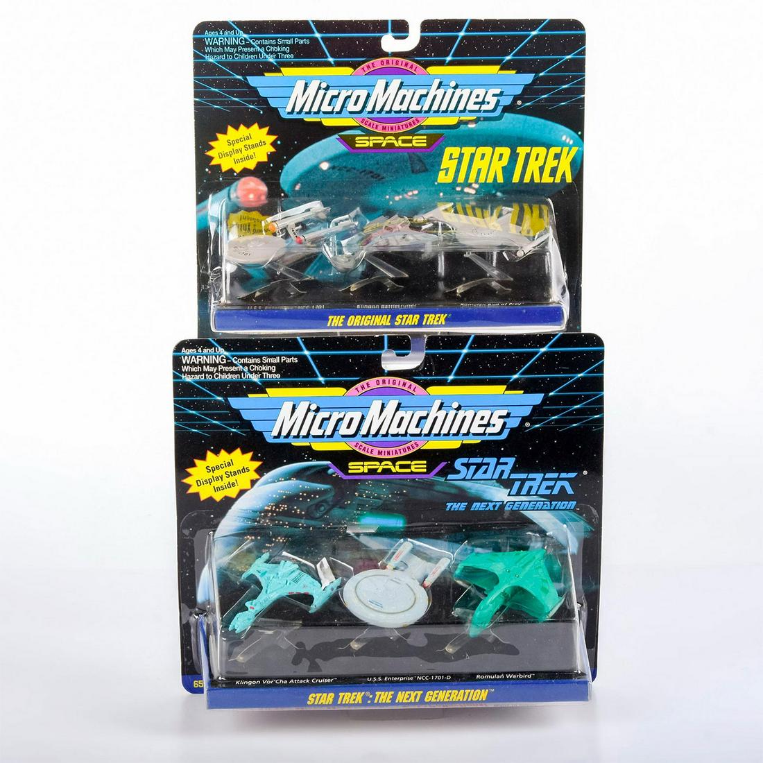 2 Piece Star Trek Micro Machines Galoob sets (1 of 3)