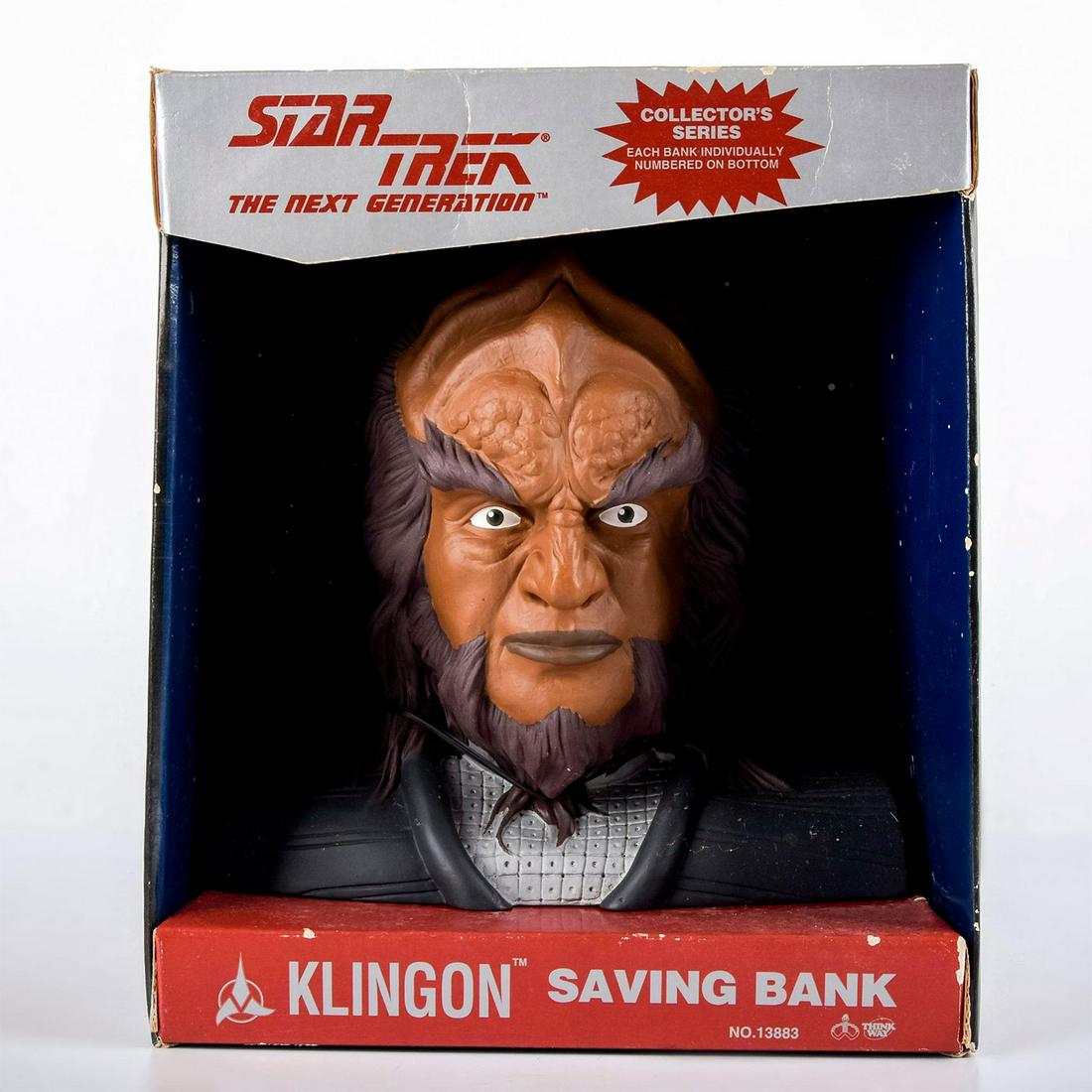 Collectors Series Star Trek: TNG Klingon Saving Bank (1 of 4)