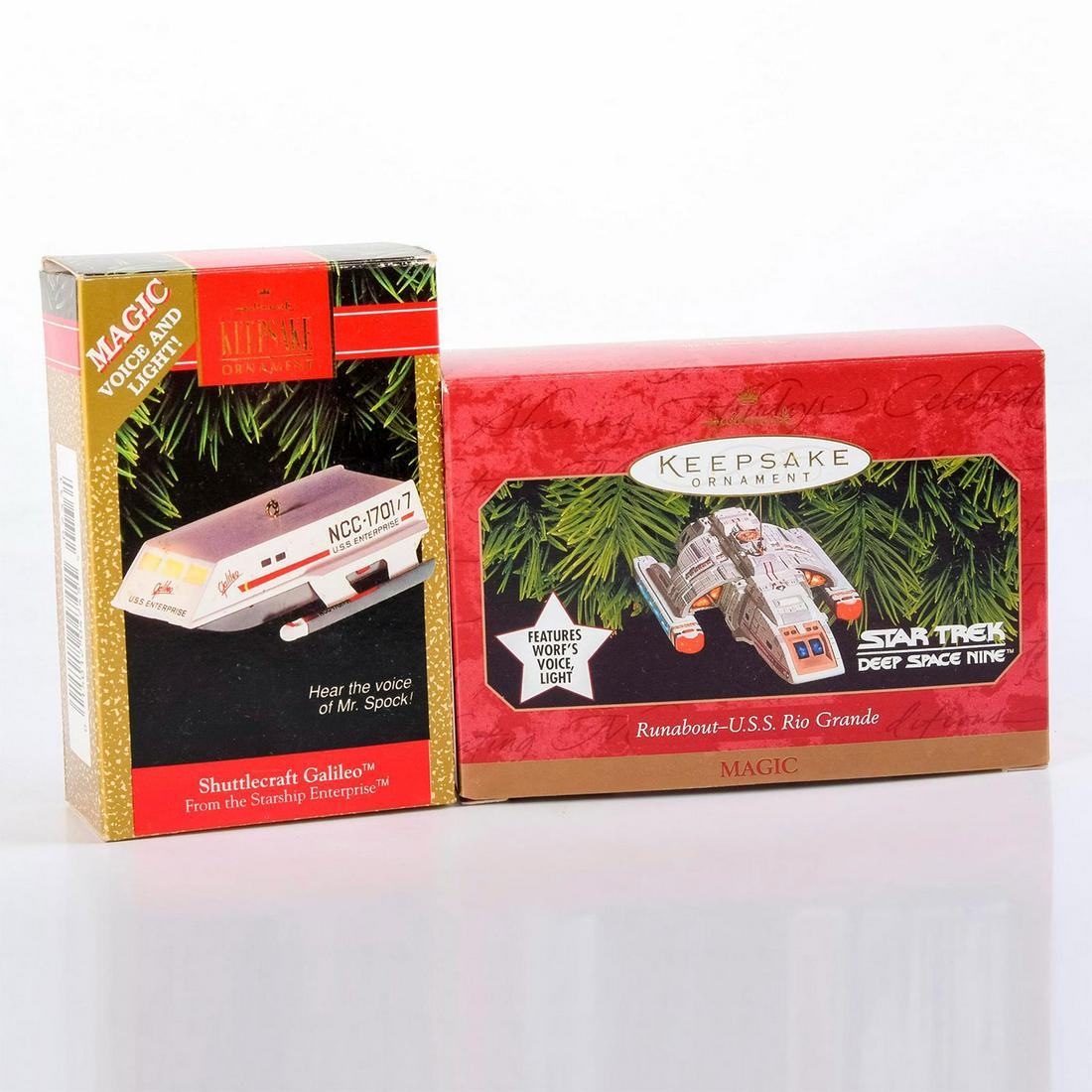 2 Star Trek Hallmark Keepsake Ornaments, Shuttlecrafts (1 of 2)