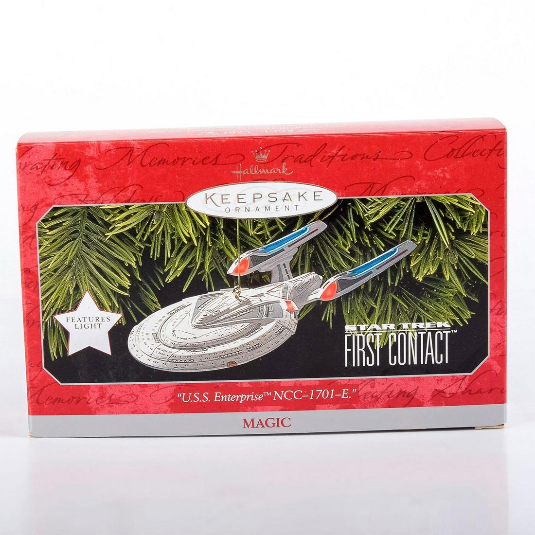 Star Trek Hallmark Keepsake Ornament, Enterprise (1 of 2)