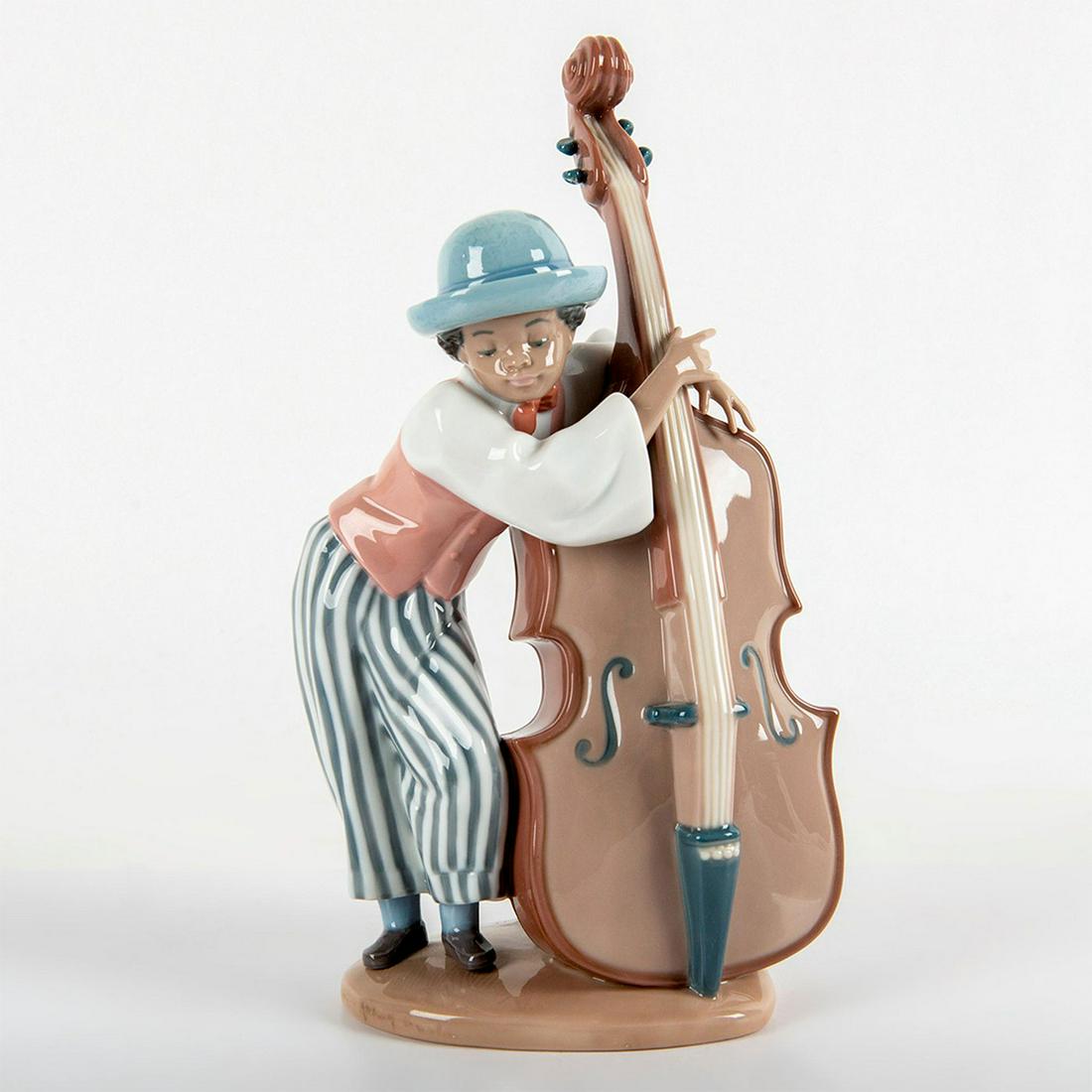 Jazz Bass 1005834 - Lladro Porcelain Figurine (1 of 3)