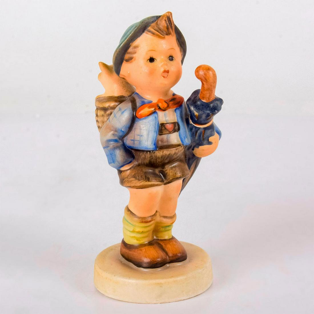 Boy with Umbrella- Home from Market - Goebel Hummel (1 of 3)