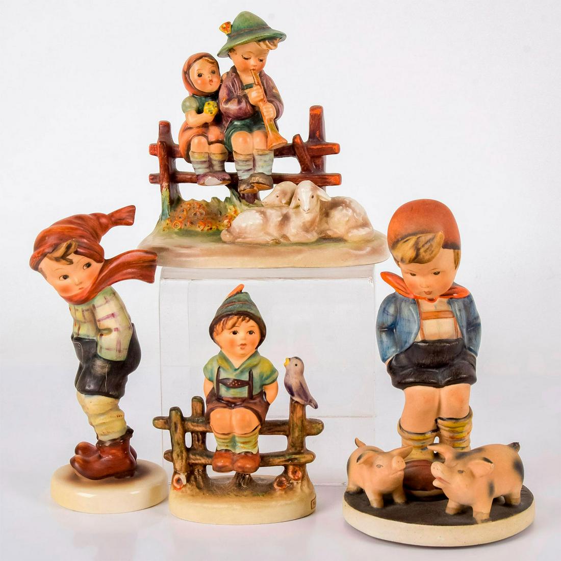 Group of 4 Hummel Figurines Children (1 of 4)
