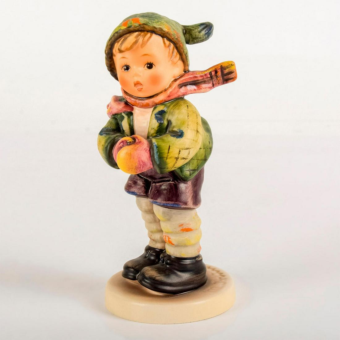 It's Cold 421 - Goebel Hummel Figurine: Matte porcelain, hand painted. Exclusive special edition No. 6 for Goebel Collectors' Club members. 'M. I. Hummel' inscribed on base. Goebel backstamp. Good condition. #goebel #hummel #fig