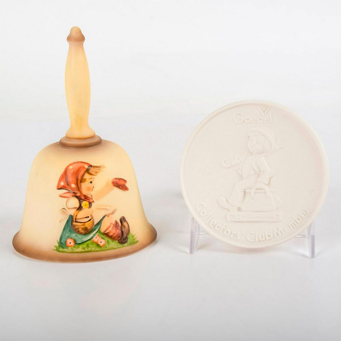 2pc Goebel Hummel Accessories, Bell And Plaque (1 of 3)