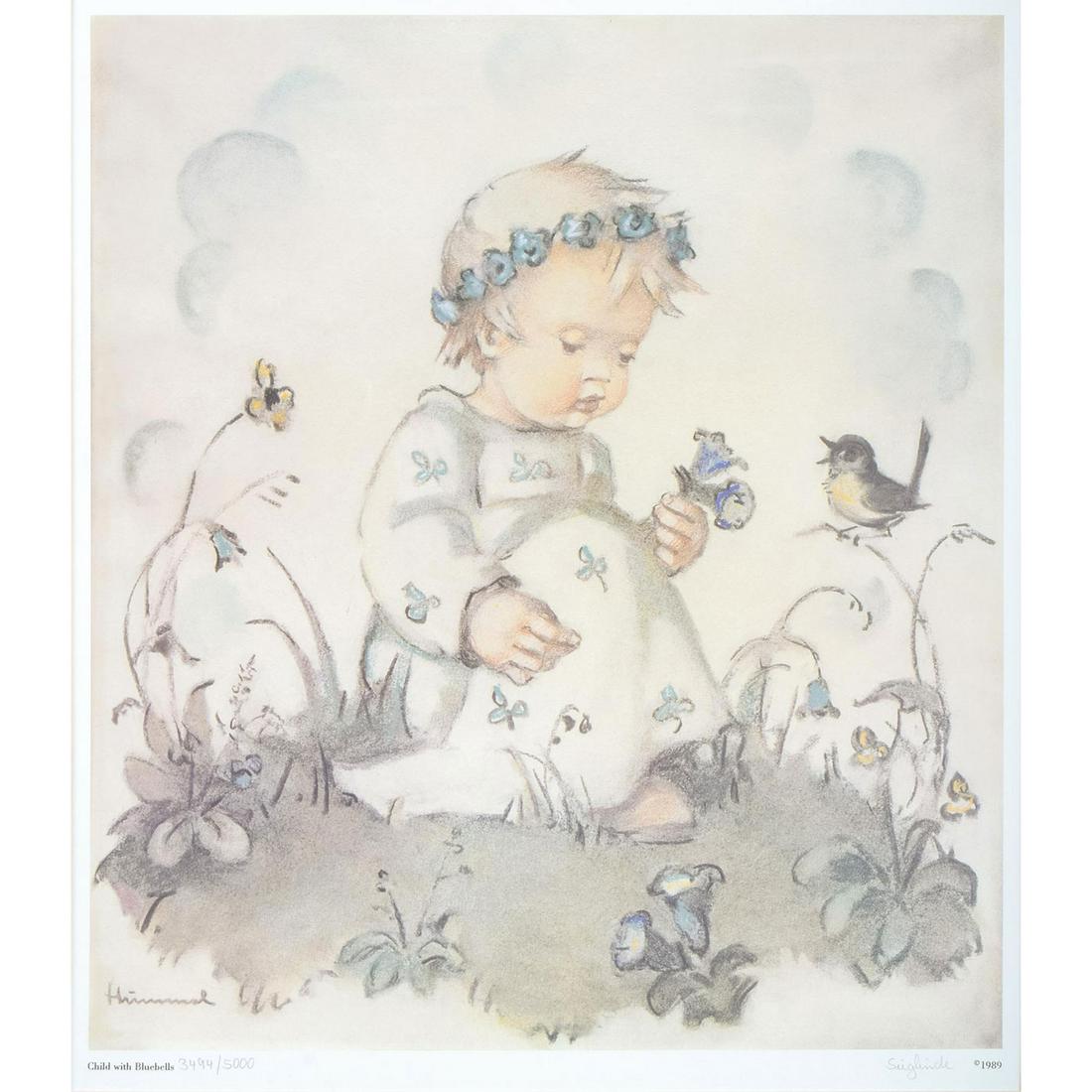 Maria Hummel (German 1909-1946) Print, Child With (1 of 4)