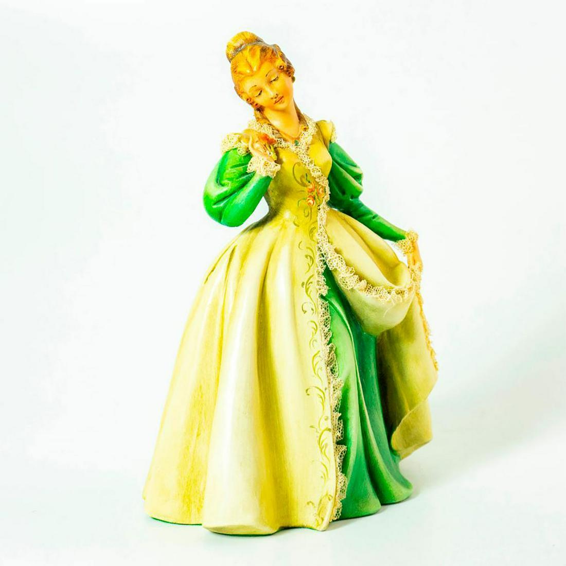Antonio Borsato Figurine, Lady With Flower (1 of 4)