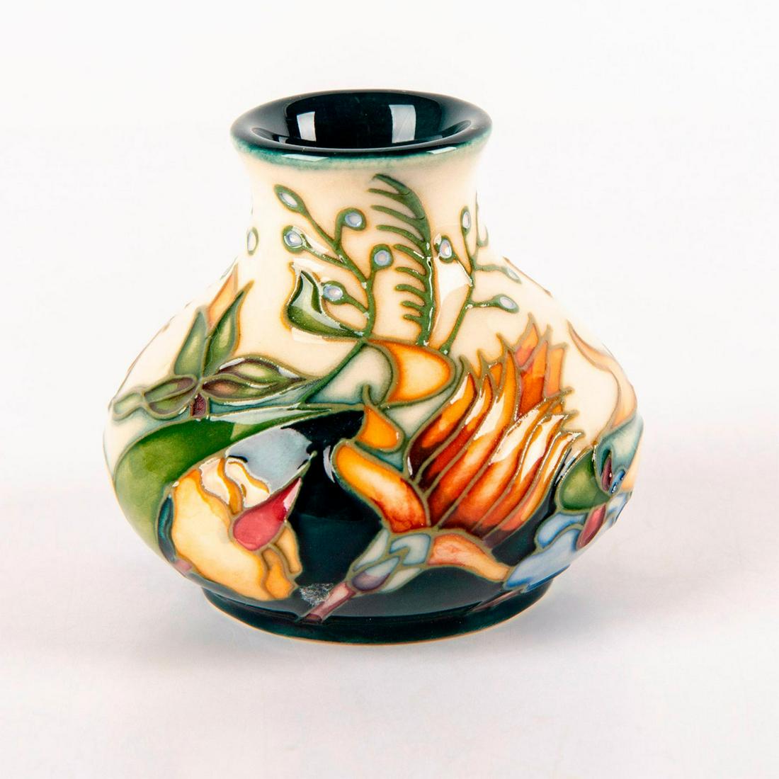 Moorcroft Pottery Miniature Vase, Prairie Summer (1 of 5)