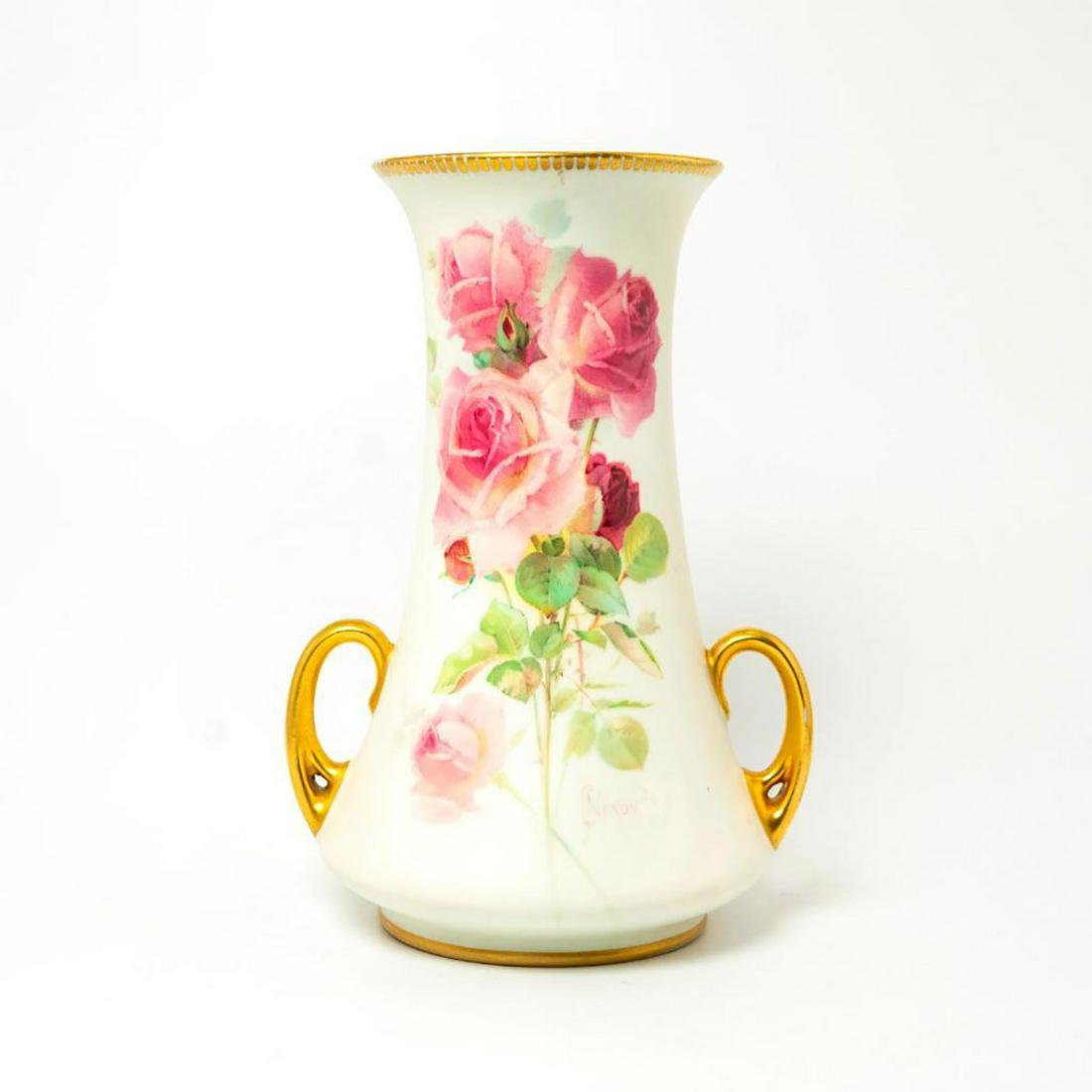 Royal Doulton C Nixon Floral Vase (1 of 5)