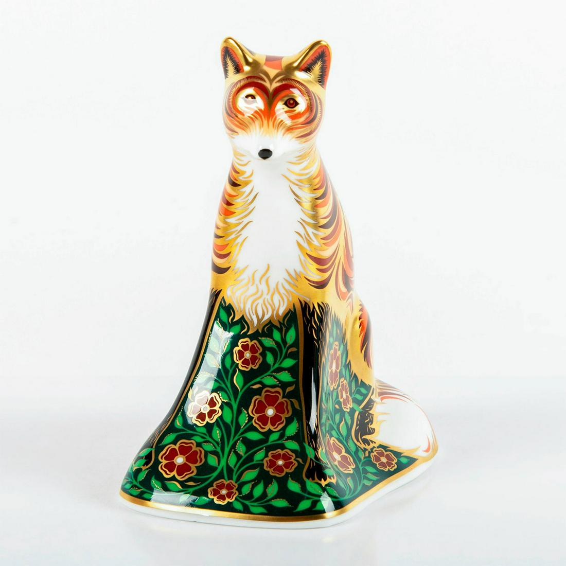Royal Crown Derby Figural Paperweight, Vixen MMV (1 of 4)