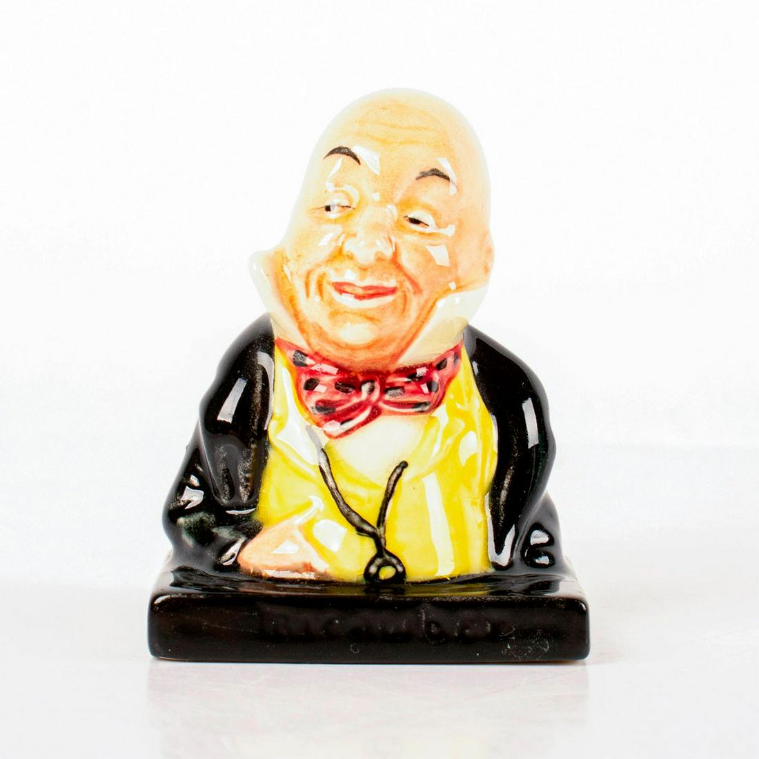Royal Doulton Mini Bust, Mr. Micawber D6050 (1 of 3)
