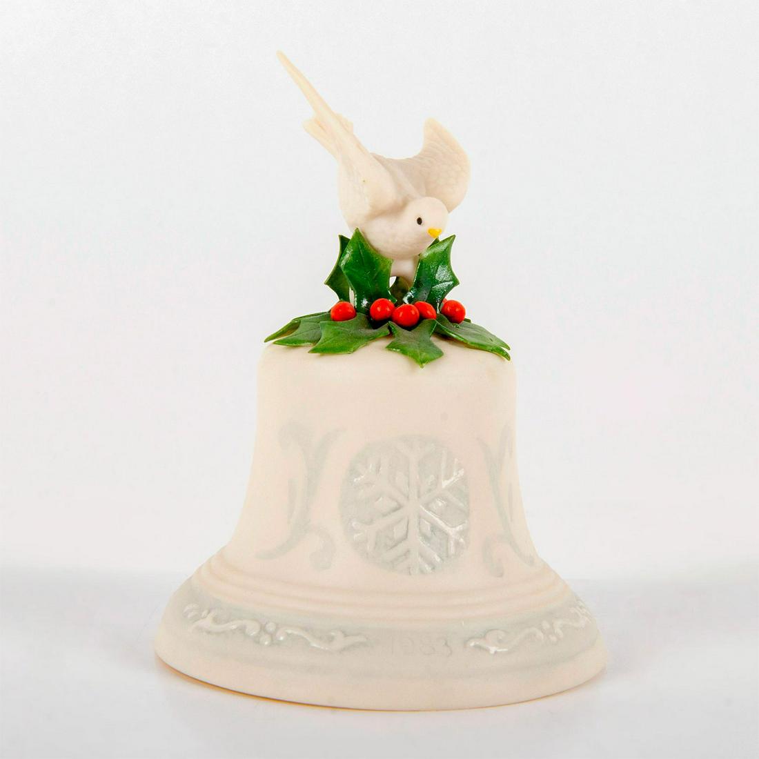 Cybis Porcelain, Christmas Bell with Dove (1 of 4)