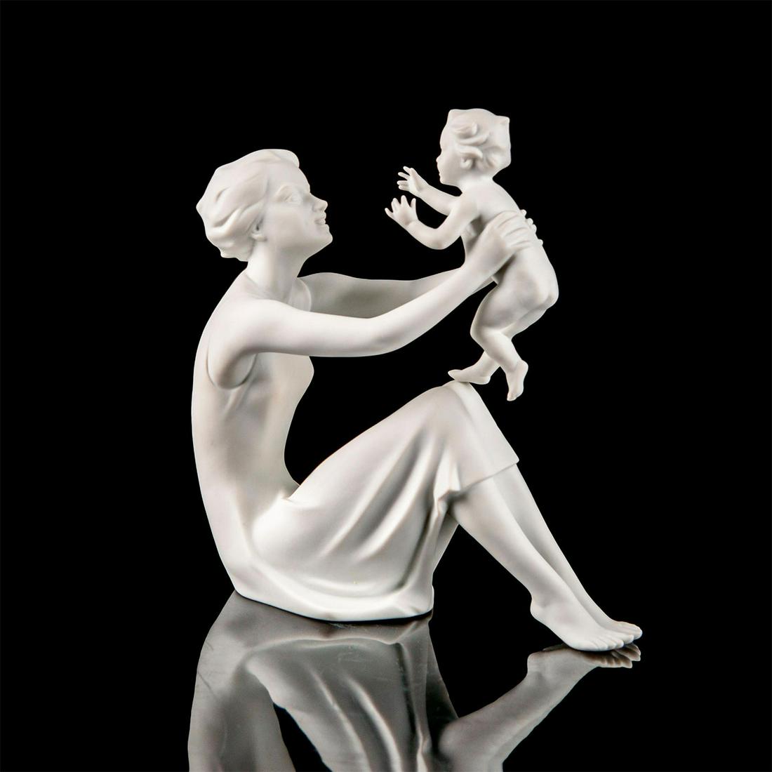Kaiser Bisque Porcelain Figurine, Mother And Child (1 of 5)