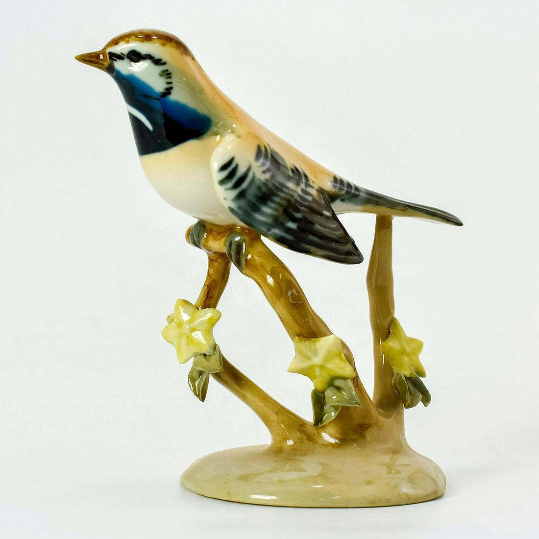 Royal Dux Figurine, Bird on Branch 424 (1 of 3)