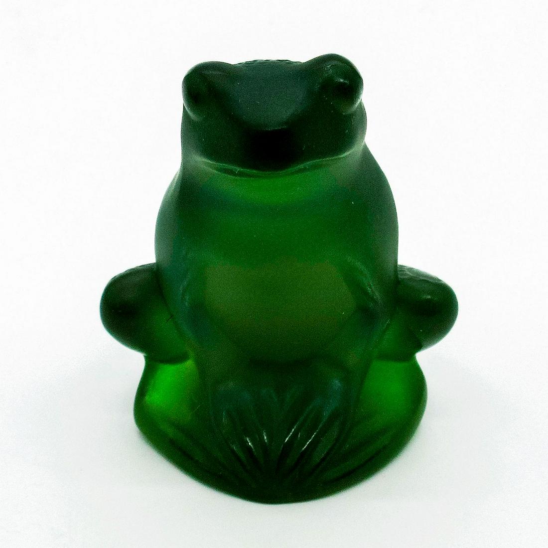 Lalique Crystal Figurine, Rainette Frog 30223 (1 of 4)