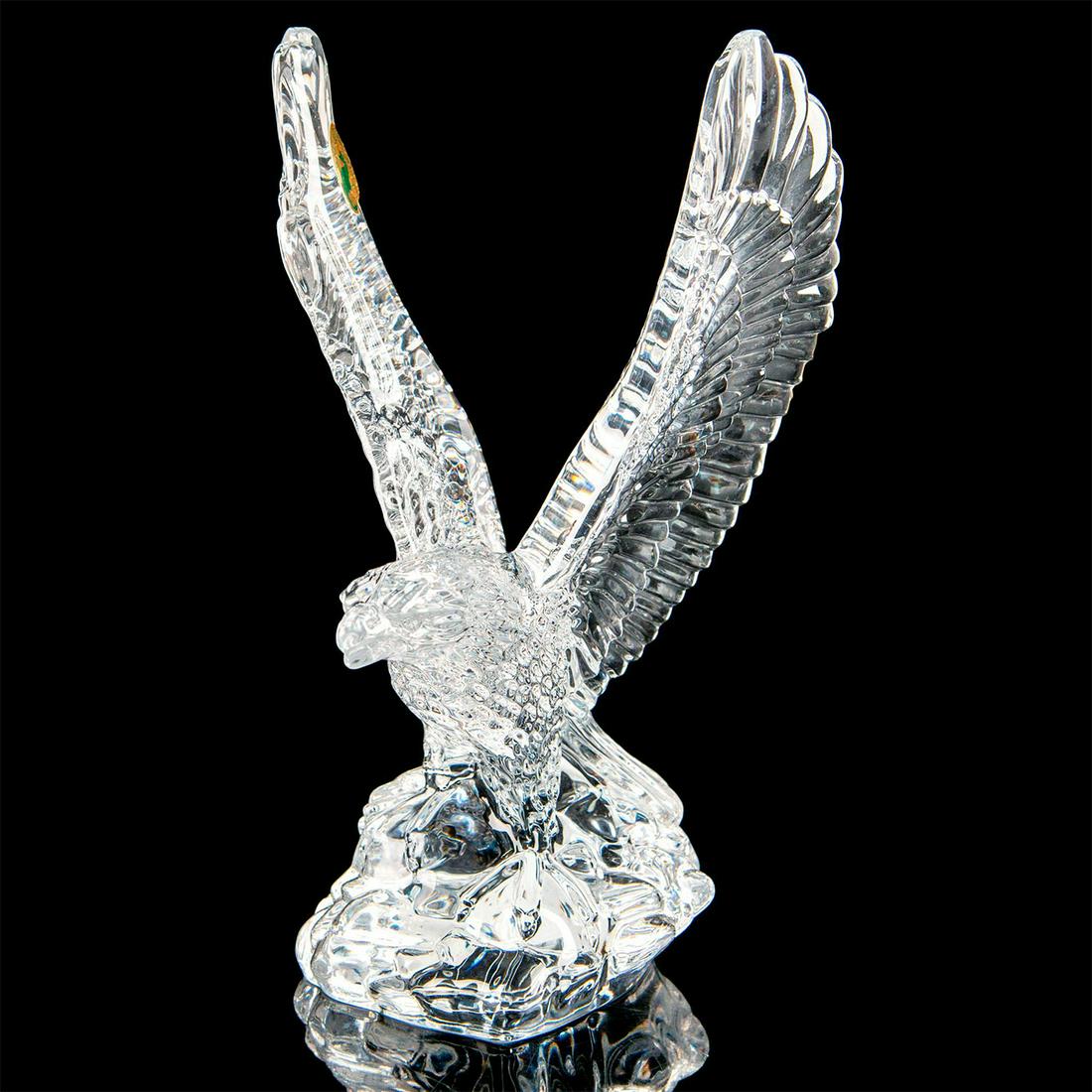 Waterford Lead Crystal Paperweight, Fred Curtis Eagle (1 of 4)