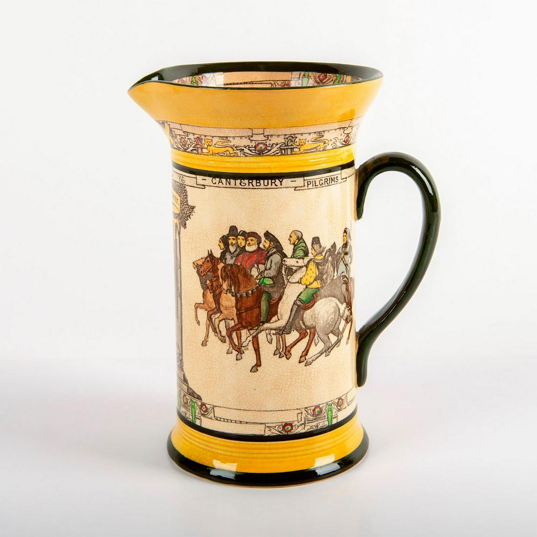 Royal Doulton Pitcher, Canterbury Pilgrims D3188 (1 of 4)