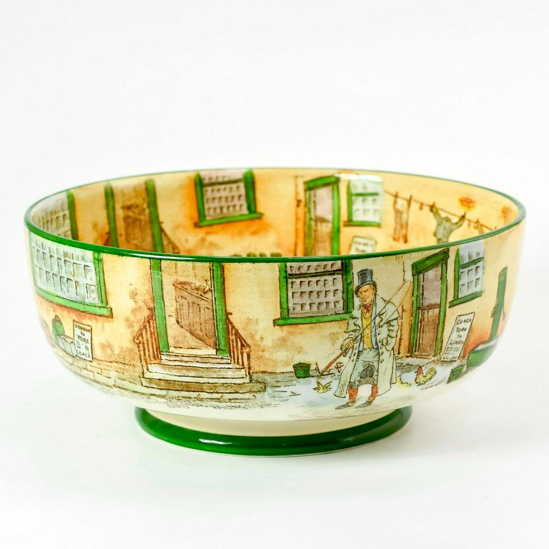 Royal Doulton Dickens Series Ware, Bowl Pedestal D2973 (1 of 3)