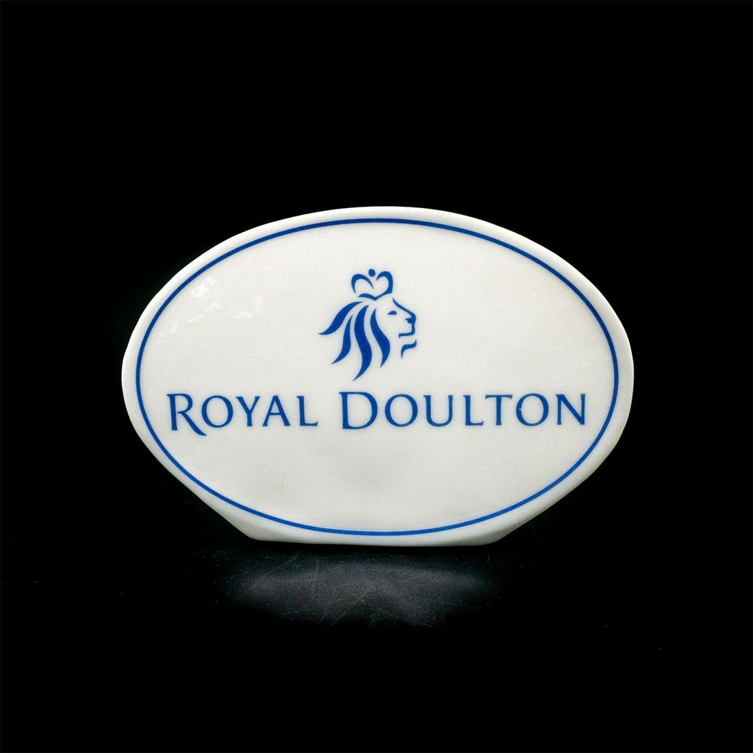 Royal Doulton Porcelain Dealer Display Plaque (1 of 3)
