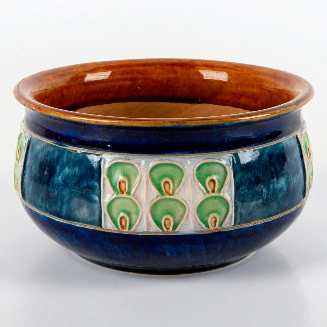 Doulton Lambeth Stoneware Planter (1 of 4)