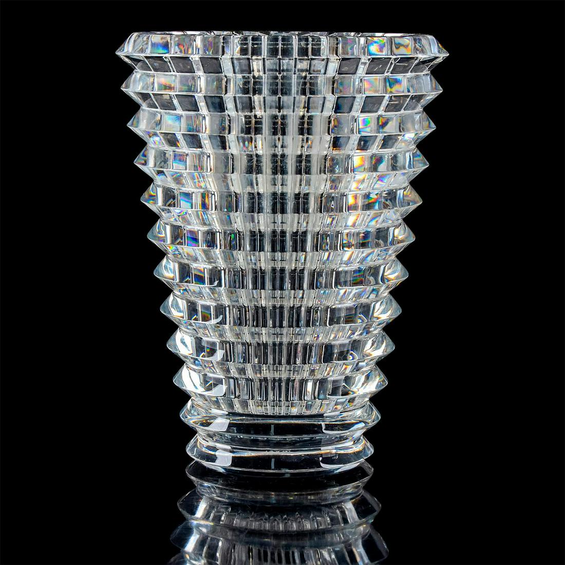 Baccarat Crystal Eye Vase, Round (1 of 7)