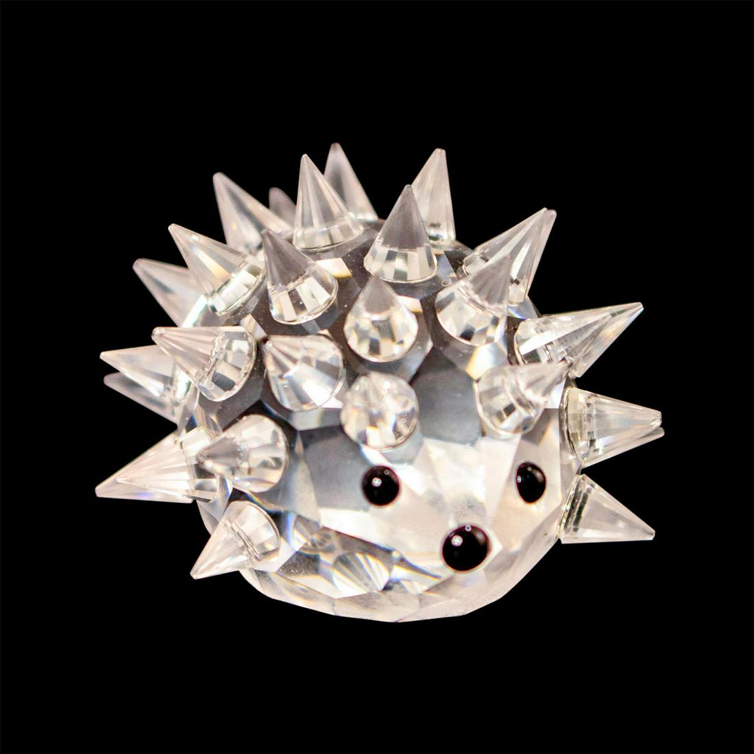 Swarovski Crystal Figurine, Hedgehog Oval Small 013989 (1 of 4)