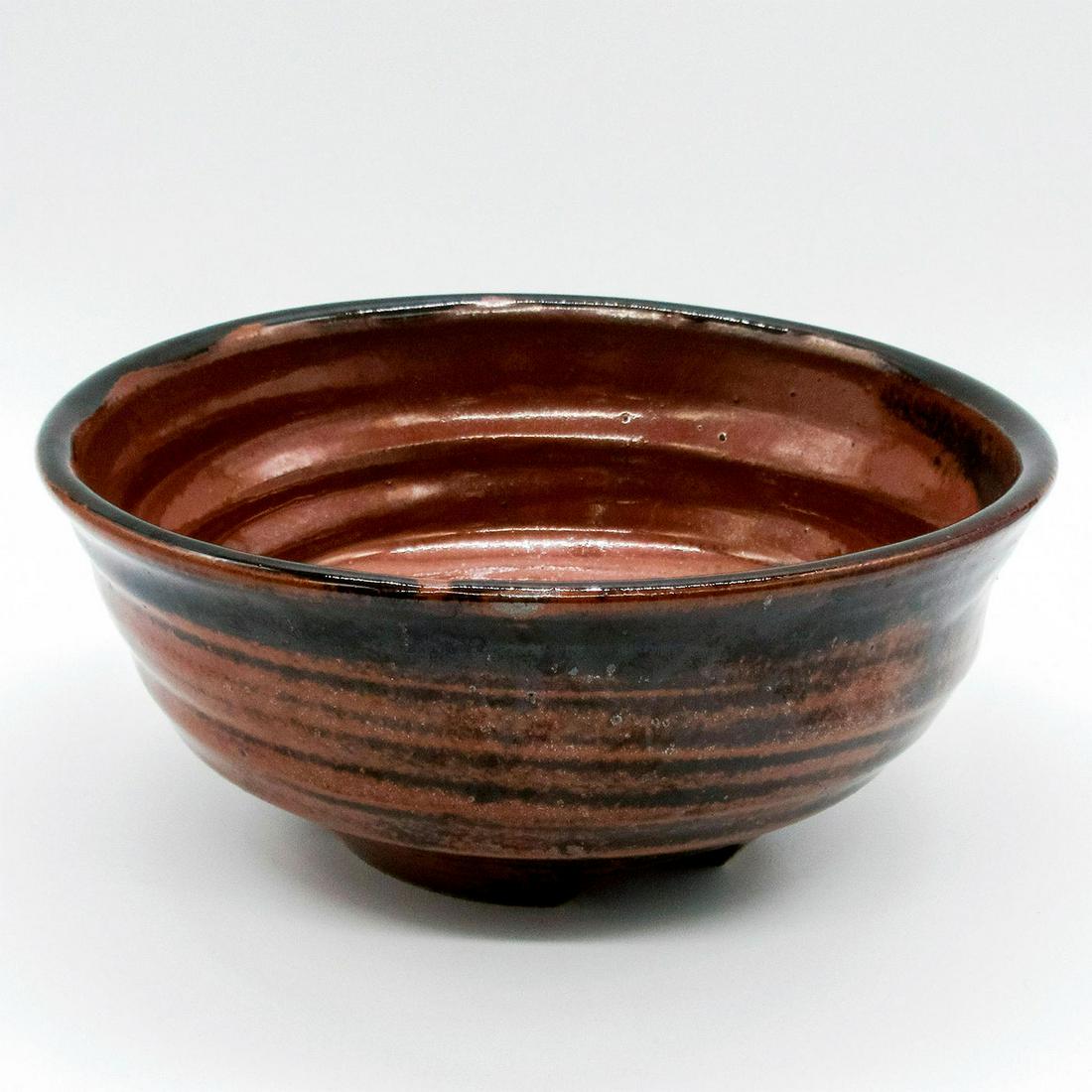 American Folk Art Pottery Bowl (1 of 4)