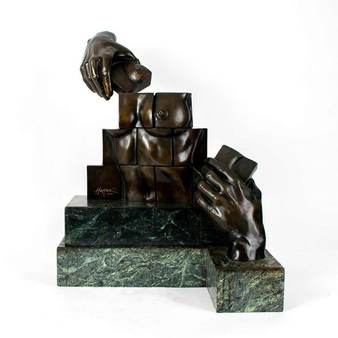 Ari Harpaz (Romanian/Israeli 1941-2008) Signed Bronze (1 of 5)