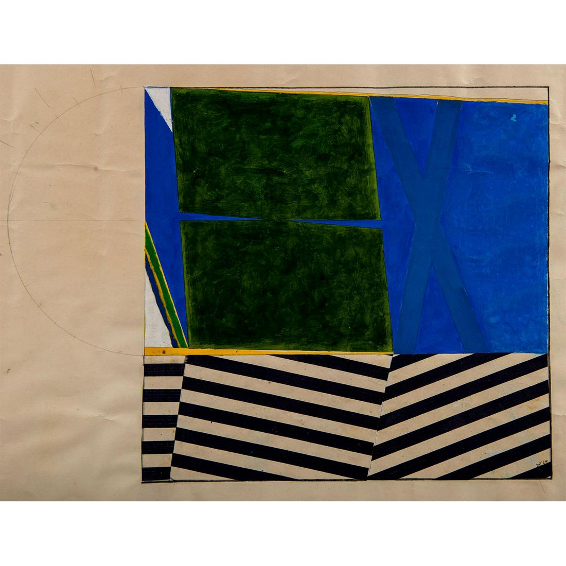 David Prentice (British 1936-2014) Signed,  Paint on (1 of 6)