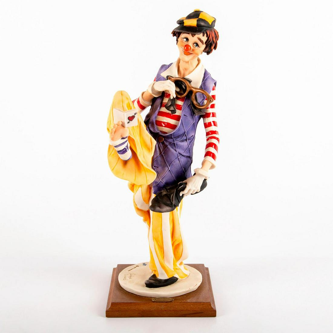 Florence Giuseppe Armani Figurine, Clown With (1 of 7)