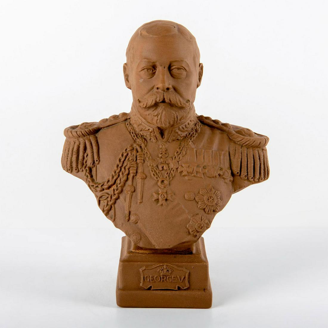 Doulton Lambeth Leslie Harradine Bust, George V (1 of 5)