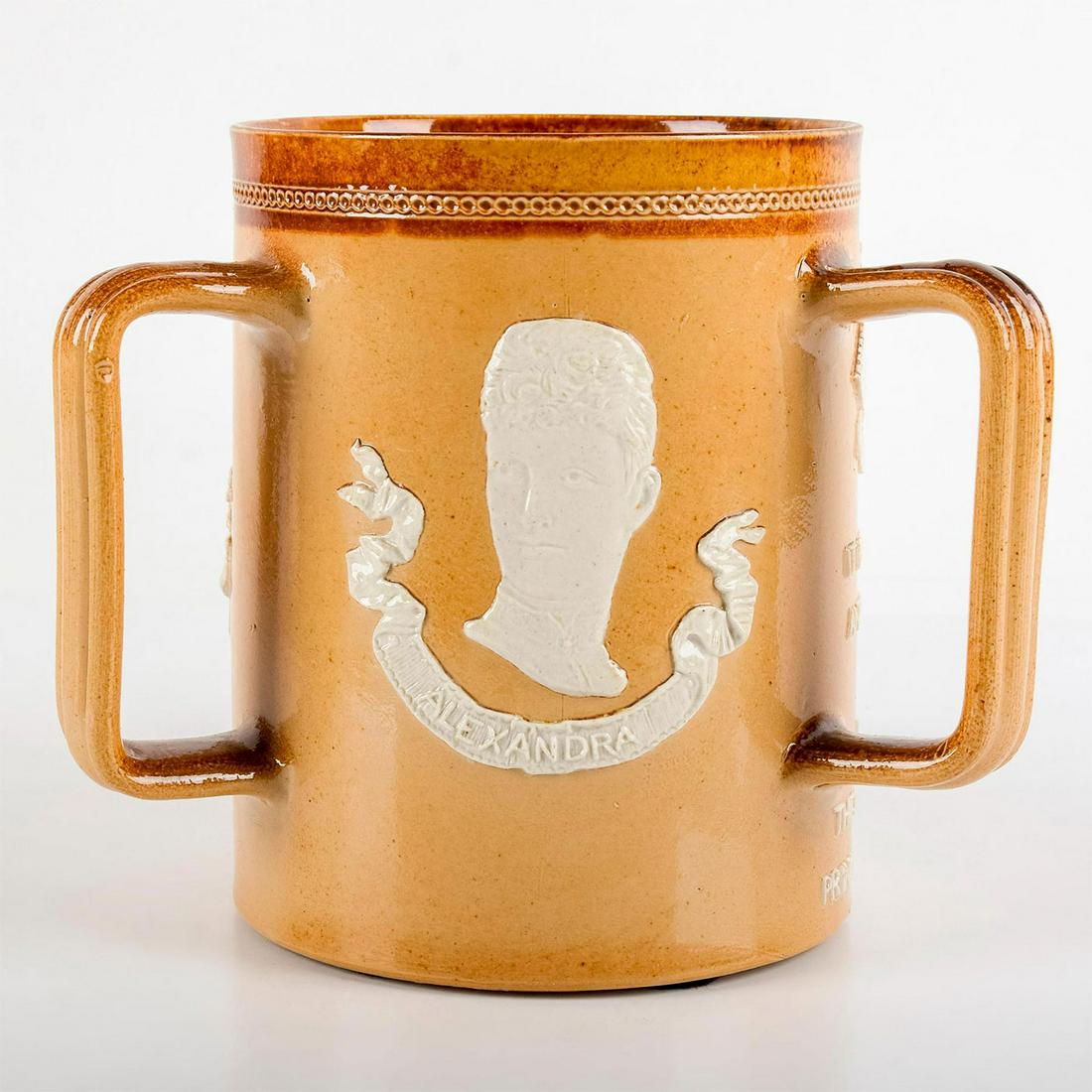 Doulton Lambeth Commemorative Tyg, Edward VII, (1 of 5)