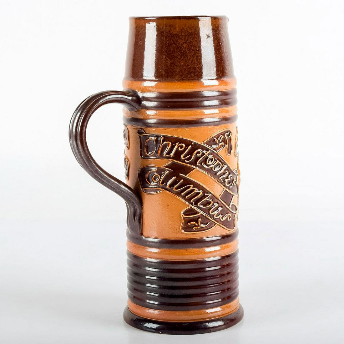 Doulton Lambeth Commemorative Pitcher, Christopher (1 of 4)