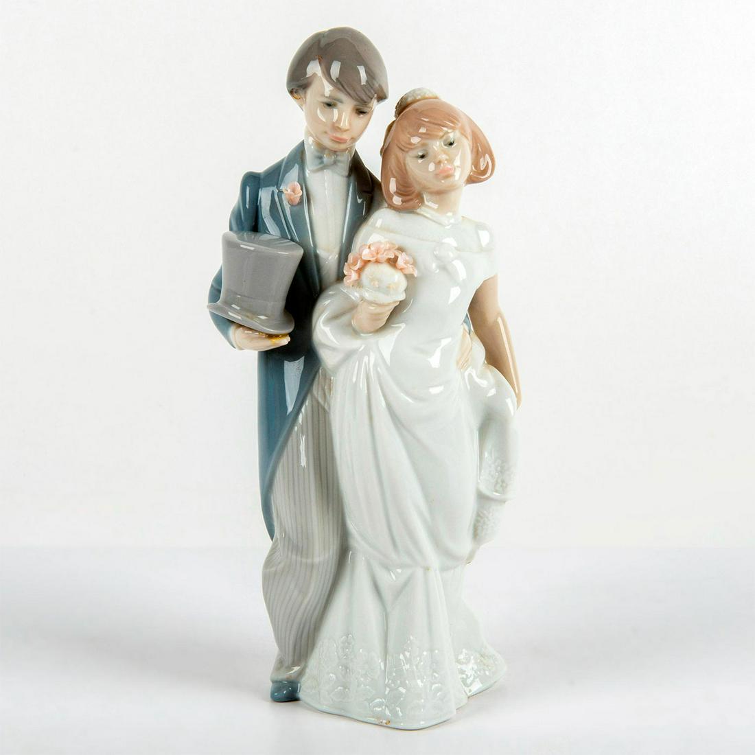 LLADRO リヤドロ Boda actual Wedding bells LLADRO #010-06164 BODA ACTUAL WEDDING BELLS CAKE TOPPER W/ BOX