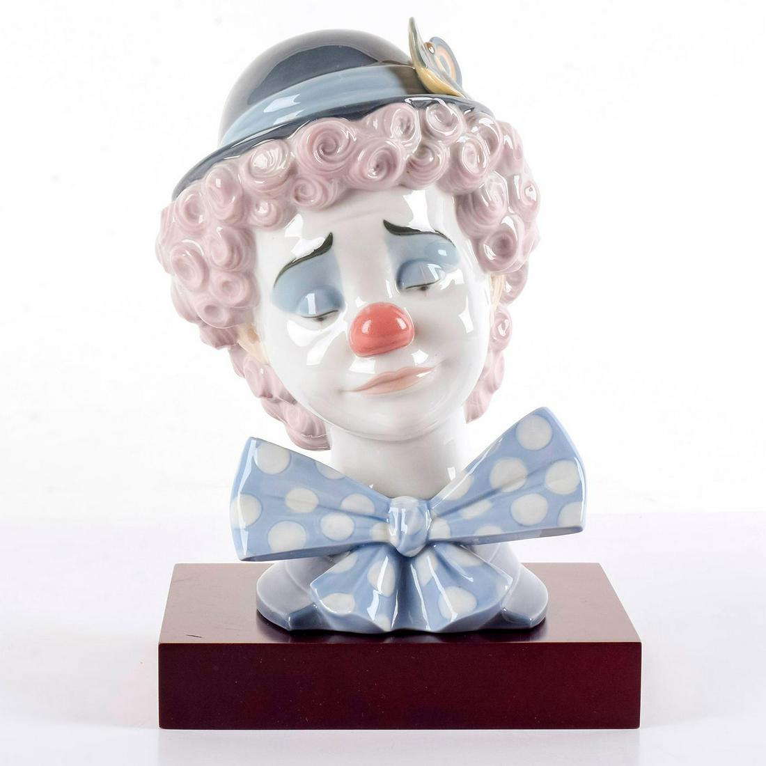 Sad Clown 1005611 - Lladro Porcelain Bust (1 of 4)